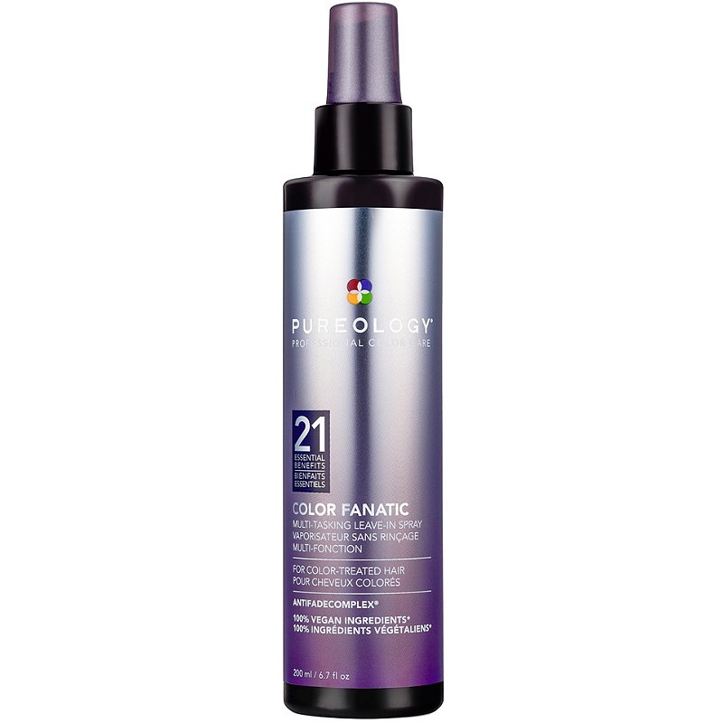 Pureology Color Fanatic Leave-In Spray, 21 benefits, heat protectant, healthy hair