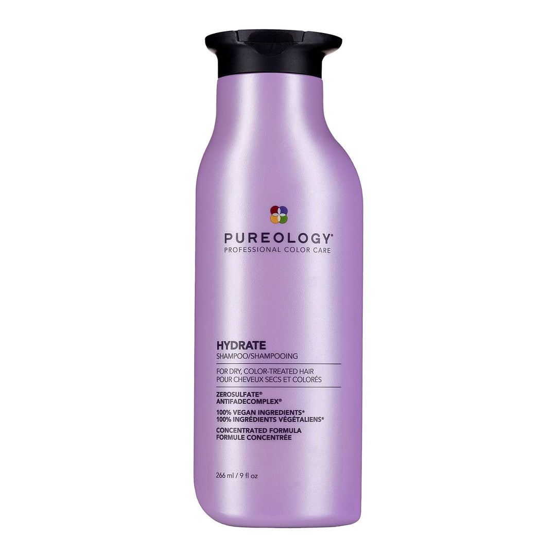 Pureology Hydrate Shampoo, healthy hair, hair extensions, dry hair, hydrating shampoo, color treated hair